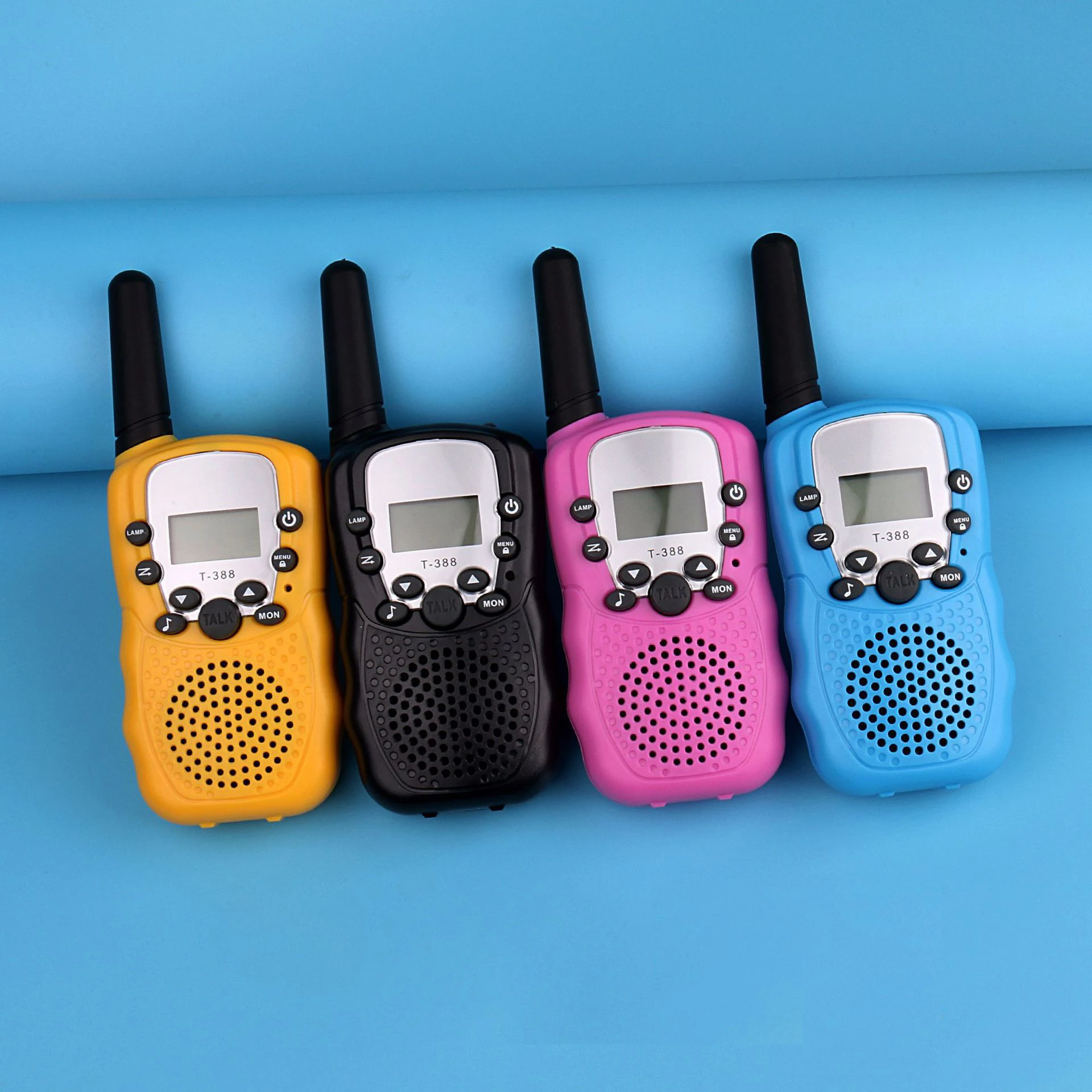 Kinderen Walkie Talkie Twee Manieren Radio 3Km Bereik 22 Kanalen Ingebouwde Flash Licht Speelgoed Walkie Talkie Voor Kinderen