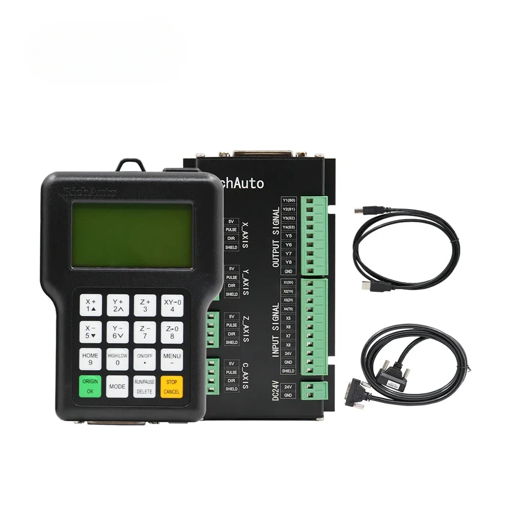 

RichAuto DSP A11 CNC controller original 3 axis motion controller English Version For CNC router hine