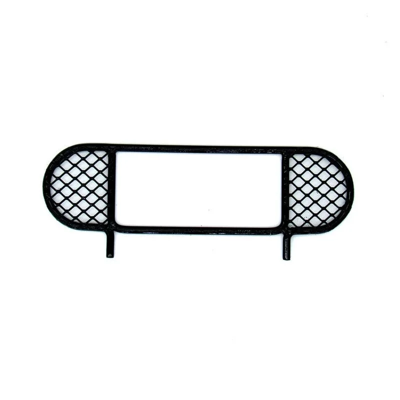 Metal Front Bumper Anti-Collision Guard Net Middle Fence Grid Camel Trophy for MN D90 D91 MN99S 1/12 RC Car Parts