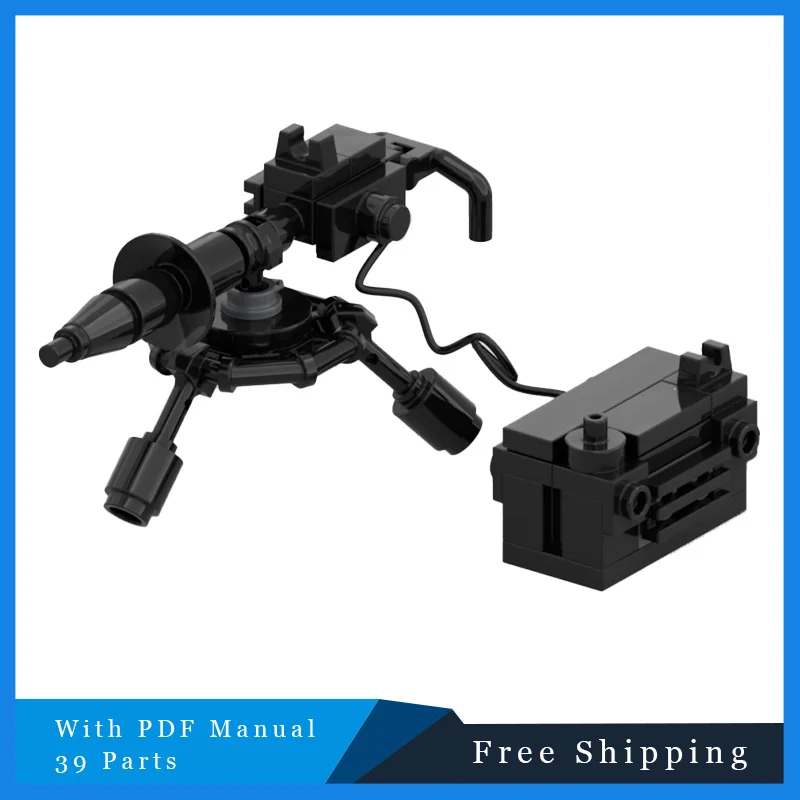 39 pezzi Star Battle Series Nero Tecnologia di attrezzature pesanti Mattoni Building Blocks Modello Bambini Blocchi di montaggio Giocattoli Regali di compleanno