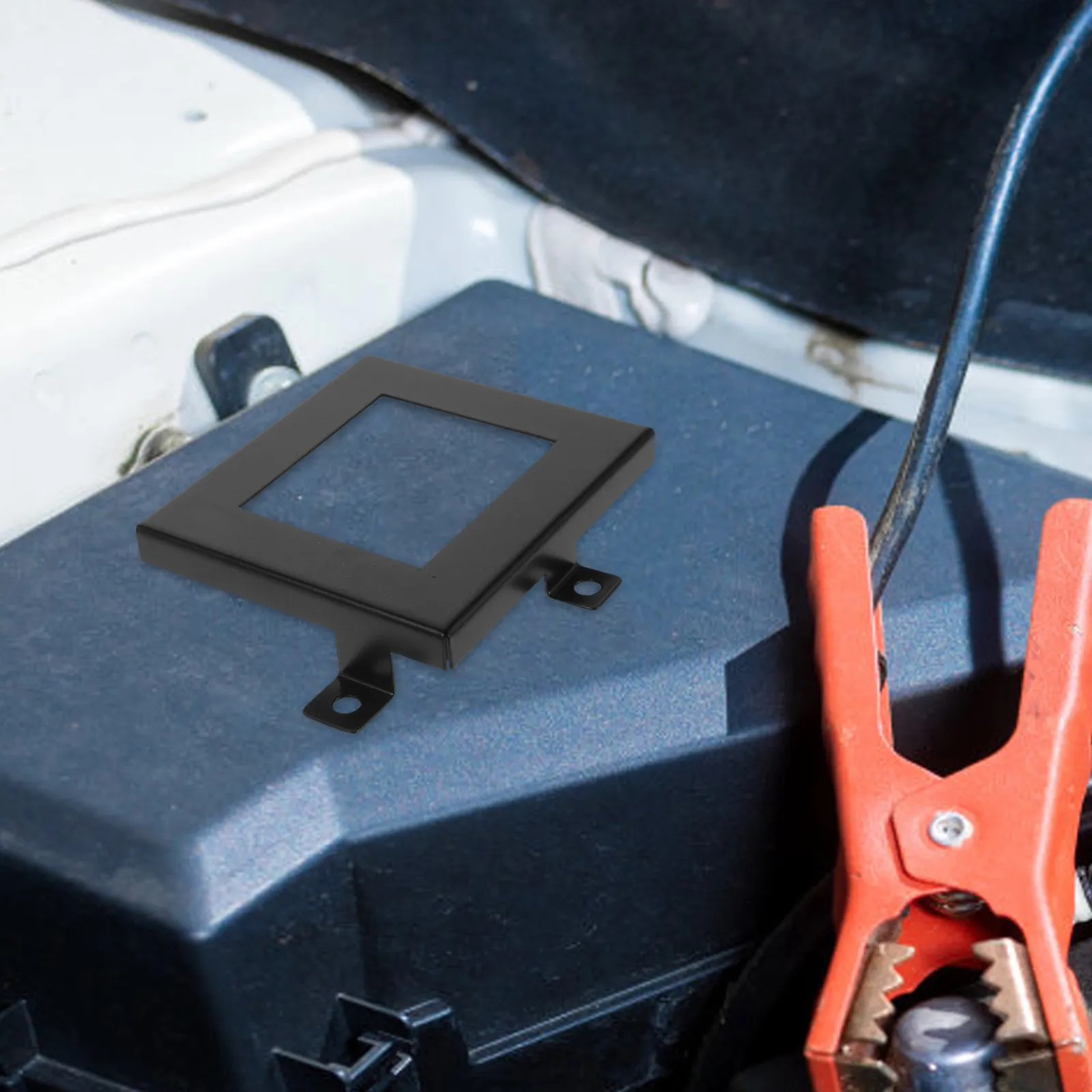 

Металлическая защитная накладка на передний радарный датчик, высокопрочный защитный кожух для переднего бампера автомобиля, улучшающий безопасность водителя