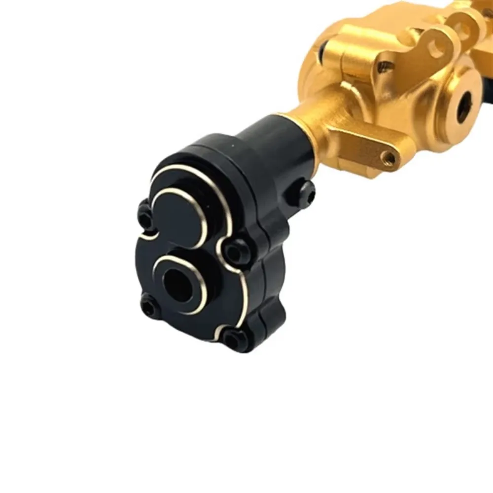 for Hyper GO MJX 1/18 H18P RC Car Brass Front Rear Cup Counterweight C-seat Gear Cover  Metal Upgrade parts