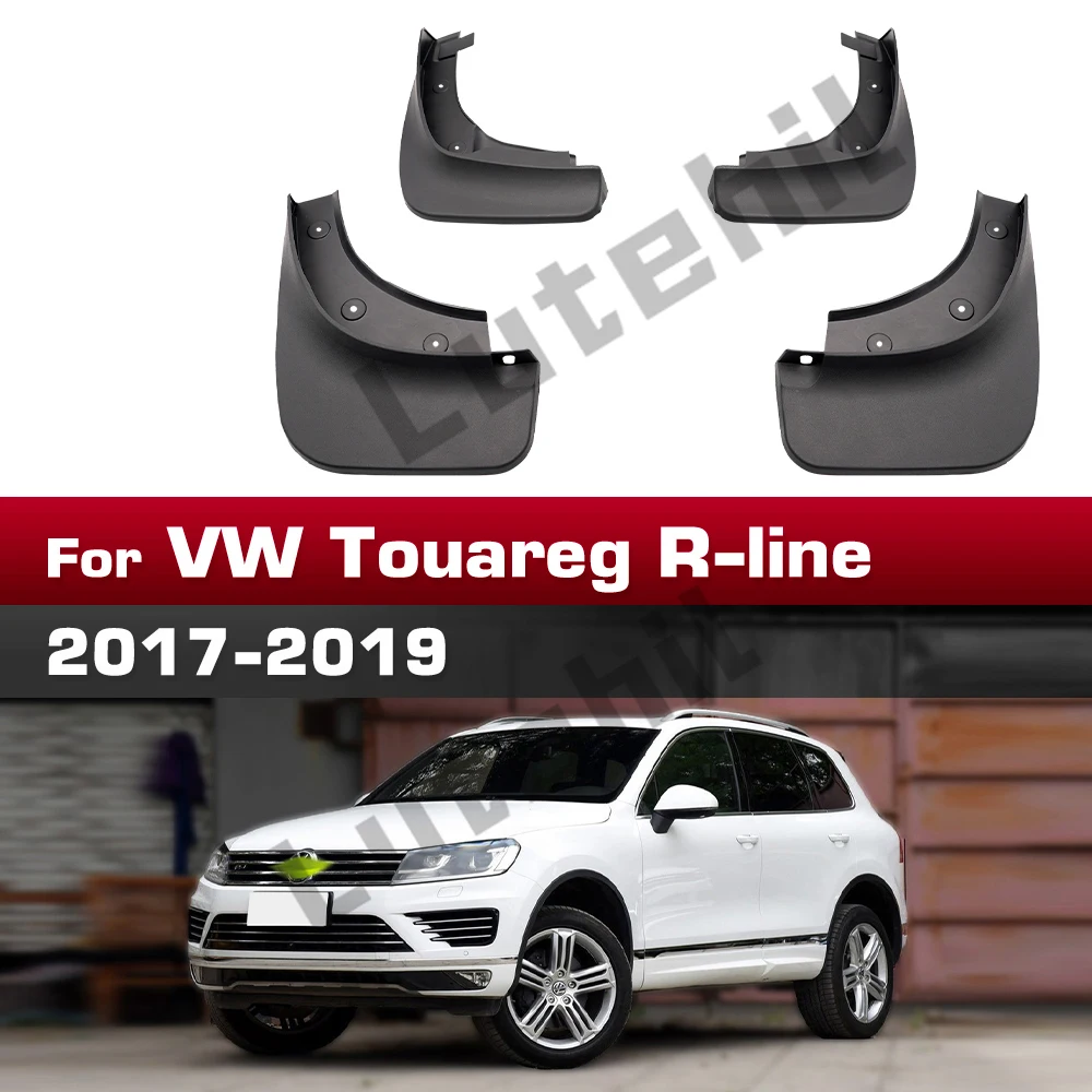 

For Volkswagen VW Touareg R-line 2017 2018 2019 Fender Mudflaps Splash Guards Mudguards Mud Flaps car Accessories
