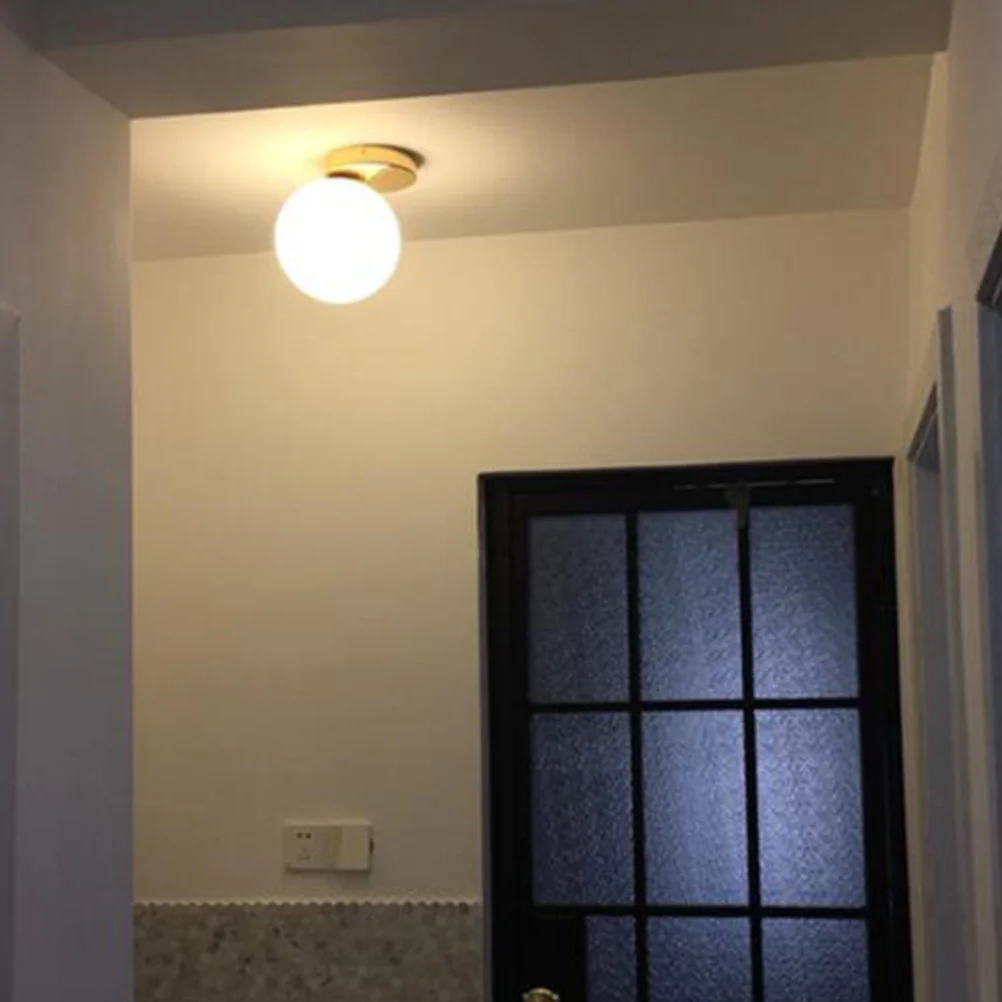 

Bedside Wall Light Modern Golden Round Decorative Wall Lamp for Home Corridor Living Room Bedroom Balcony Round Decorative Lamp