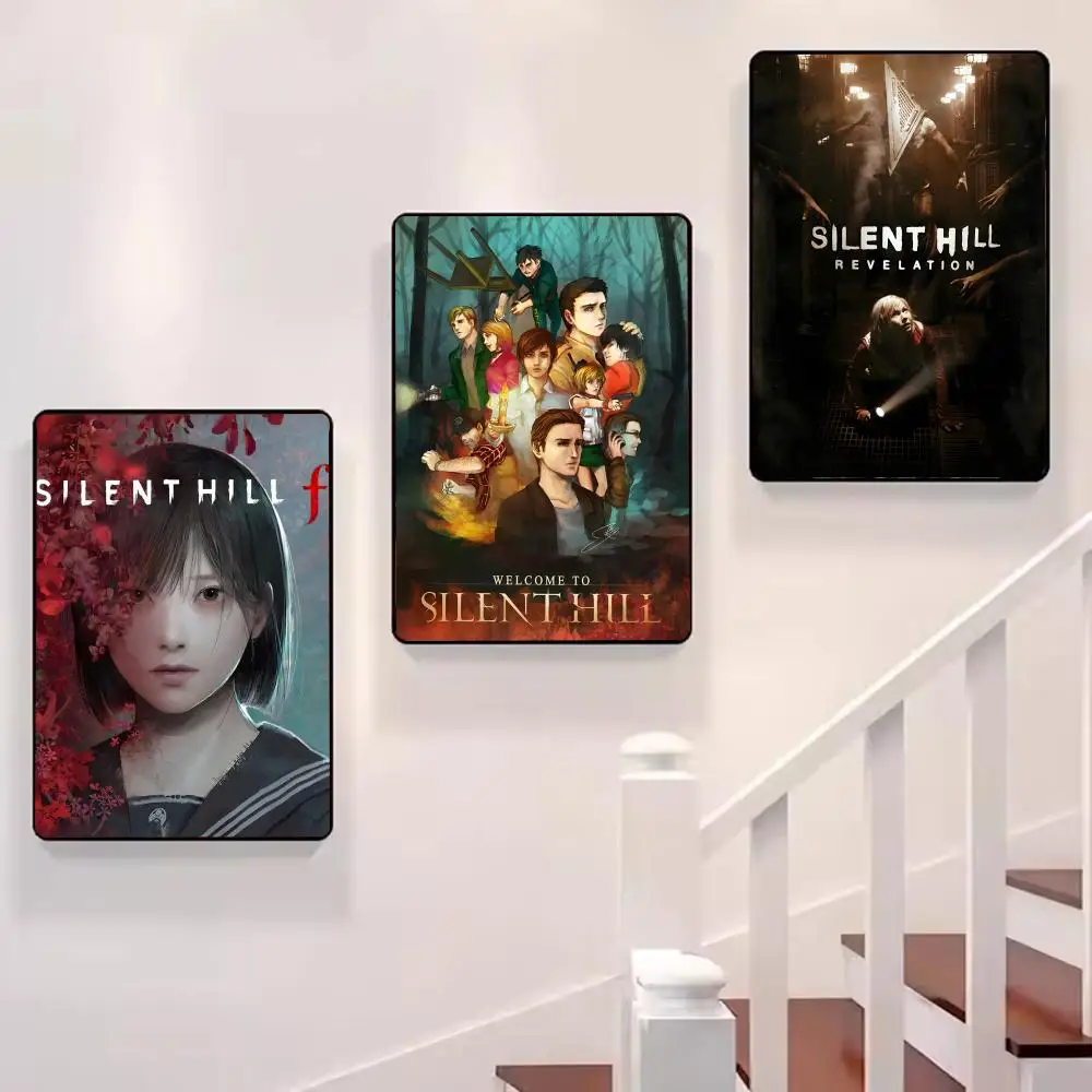 هدية ملصق لعبة Survival Horror Silent Hill مع مطبوعات لتزيين غرفة النوم وغرفة المعيشة والعرض #2