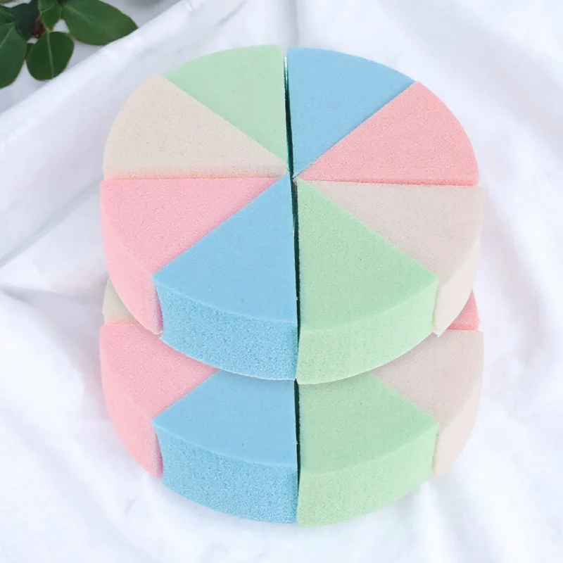 2Sets Makeup Sponge Wedge High-Quality Latex Foundation Blender Sponge for Flawless Application Daily Use Makeup Tools Women