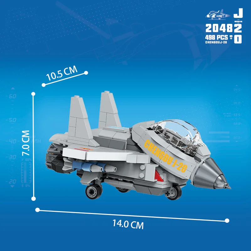 Lovely J-20 F35 Y-20 F4U Fighter Mini Block Modern MIlitary Vehicle Model Building Bricks Airplane Educational Toys For Gifts