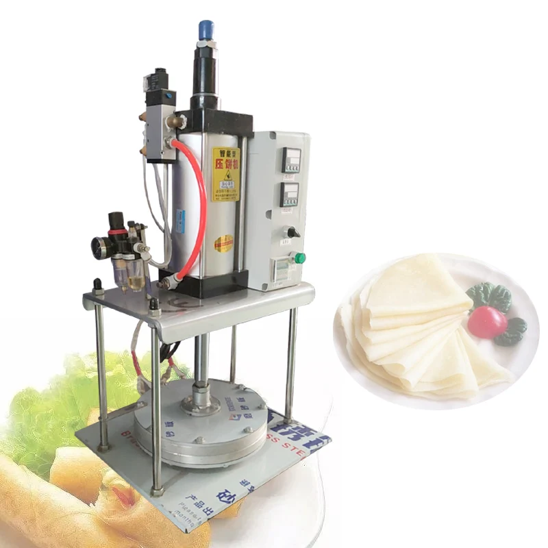 

Automatic Pancake Pressing Machine Can Heat Up Vegetable Braised Meat Pancake Roll Making Machine Tortilla Pancake Flattening Ma