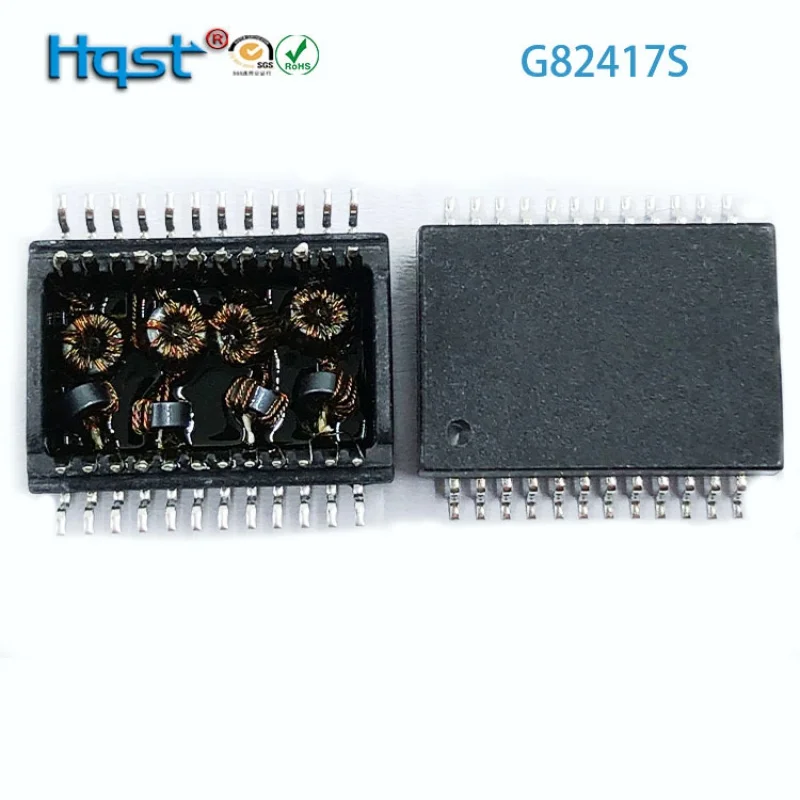 G82417s/10G 10 Gigabit 24pin Patch LAN Transformer Double Loop Autocoupling Isolation Filter Production Factory