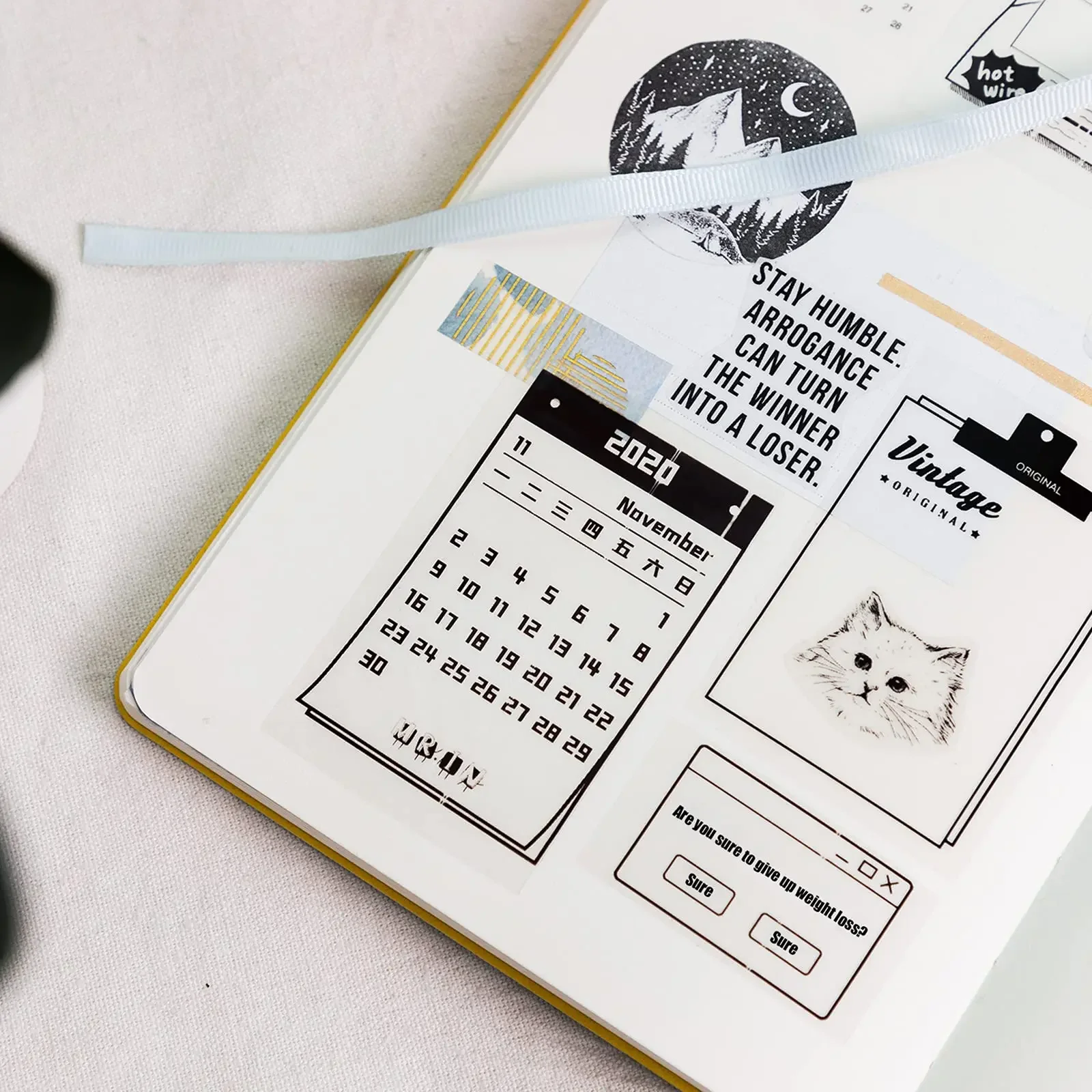 Thermal Mini Printer Paper Transparent Sticker Kid Instant Camera Refill Print Paper for Photo Journal Notes Memo Barcode57x25mm