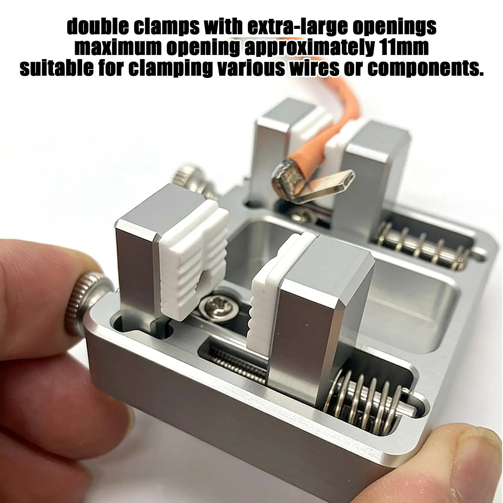 

Зажим для пайки проволоки, регулируемая подставка для сверхмощного приспособления, сварочный зажим с термостойкой челюстью для монтажа печатной платы