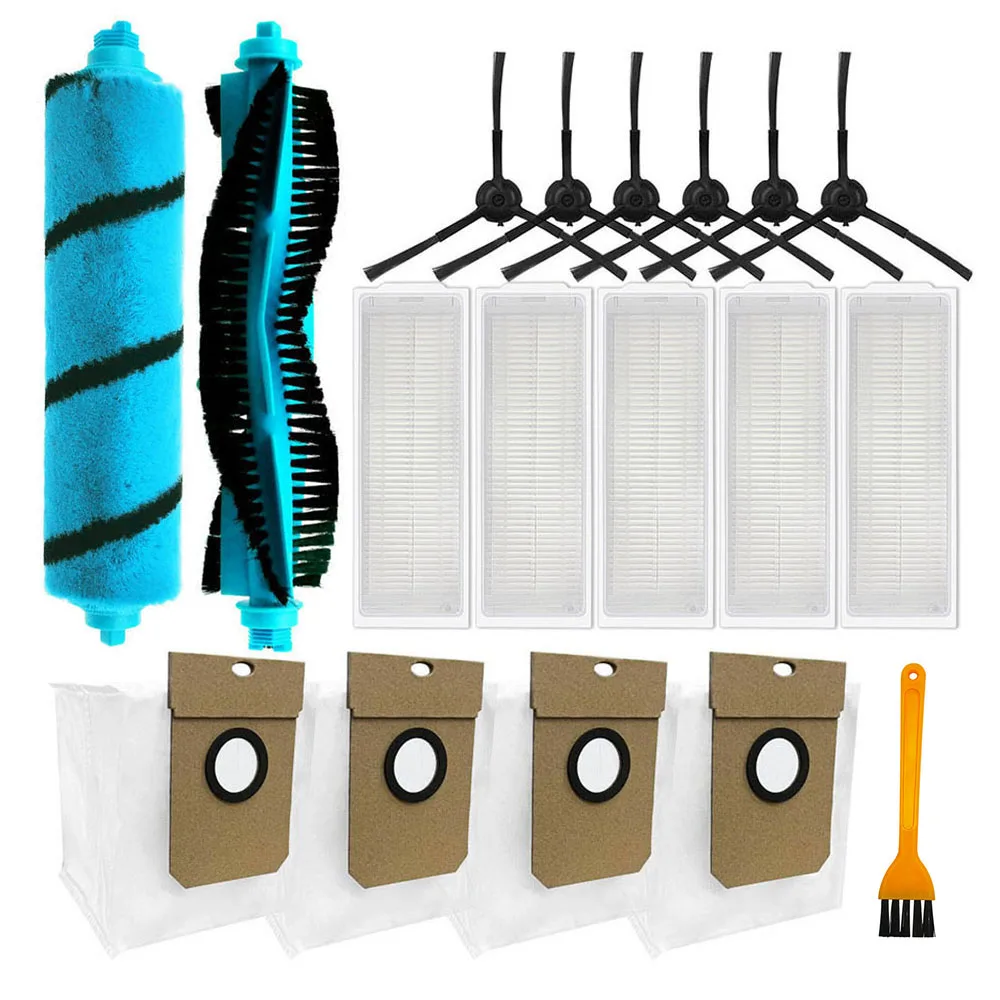 Bolsas de polvo para Conga 11090 Spin Revolution, filtro Hepa, mopa, paños para Conga 11090 Spin Revolution, cepillo principal, cepillos laterales