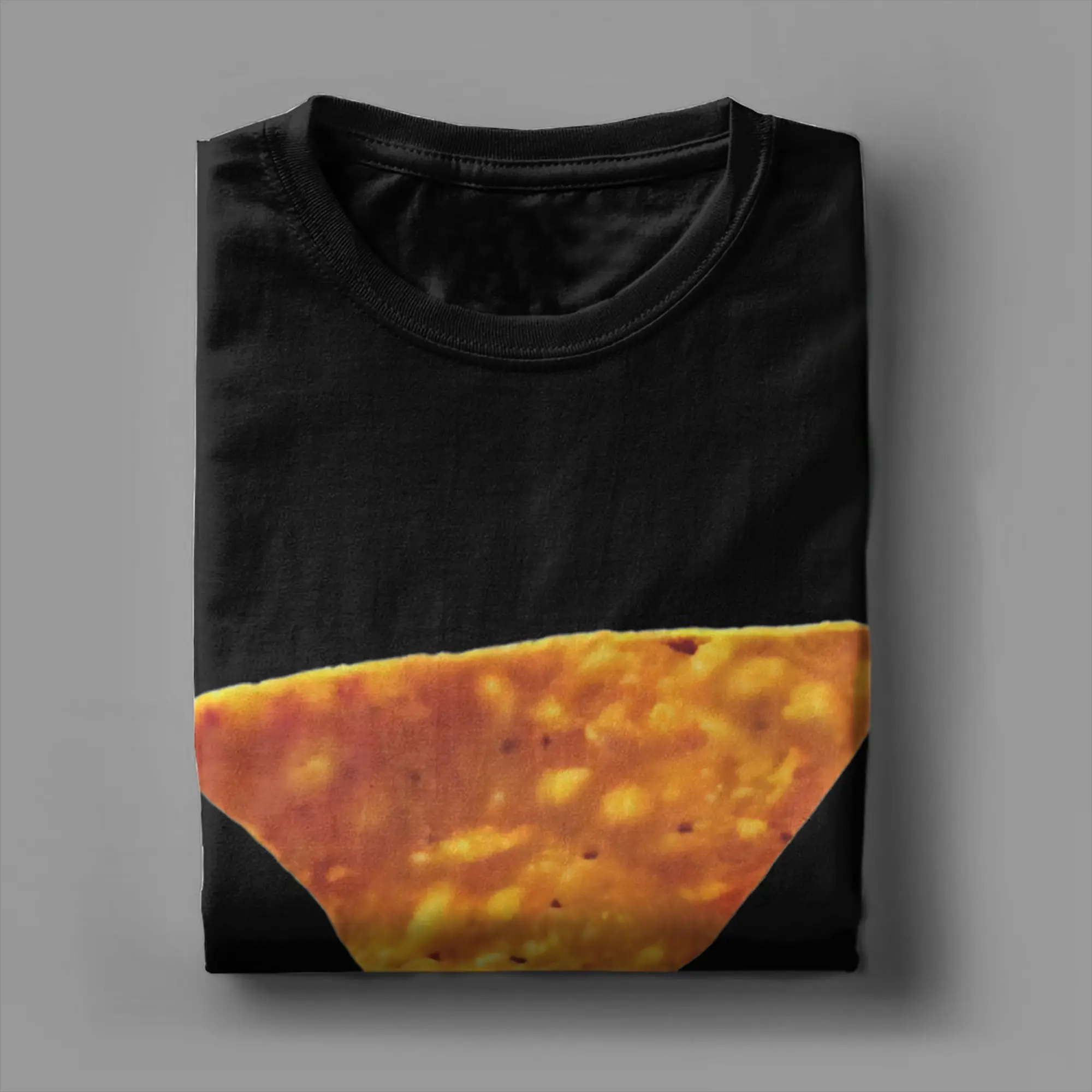 

Vintage Dorito Tortilla Chip T-Shirt for Men Round Collar 100% Cotton T Shirt Short Sleeve Tees Gift Idea Clothing