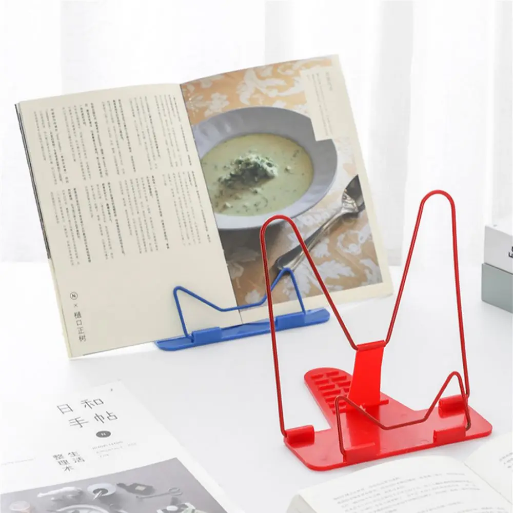Adjustable Bookshelf Multi-function Book Stand Reading rack Document Holder Bookend