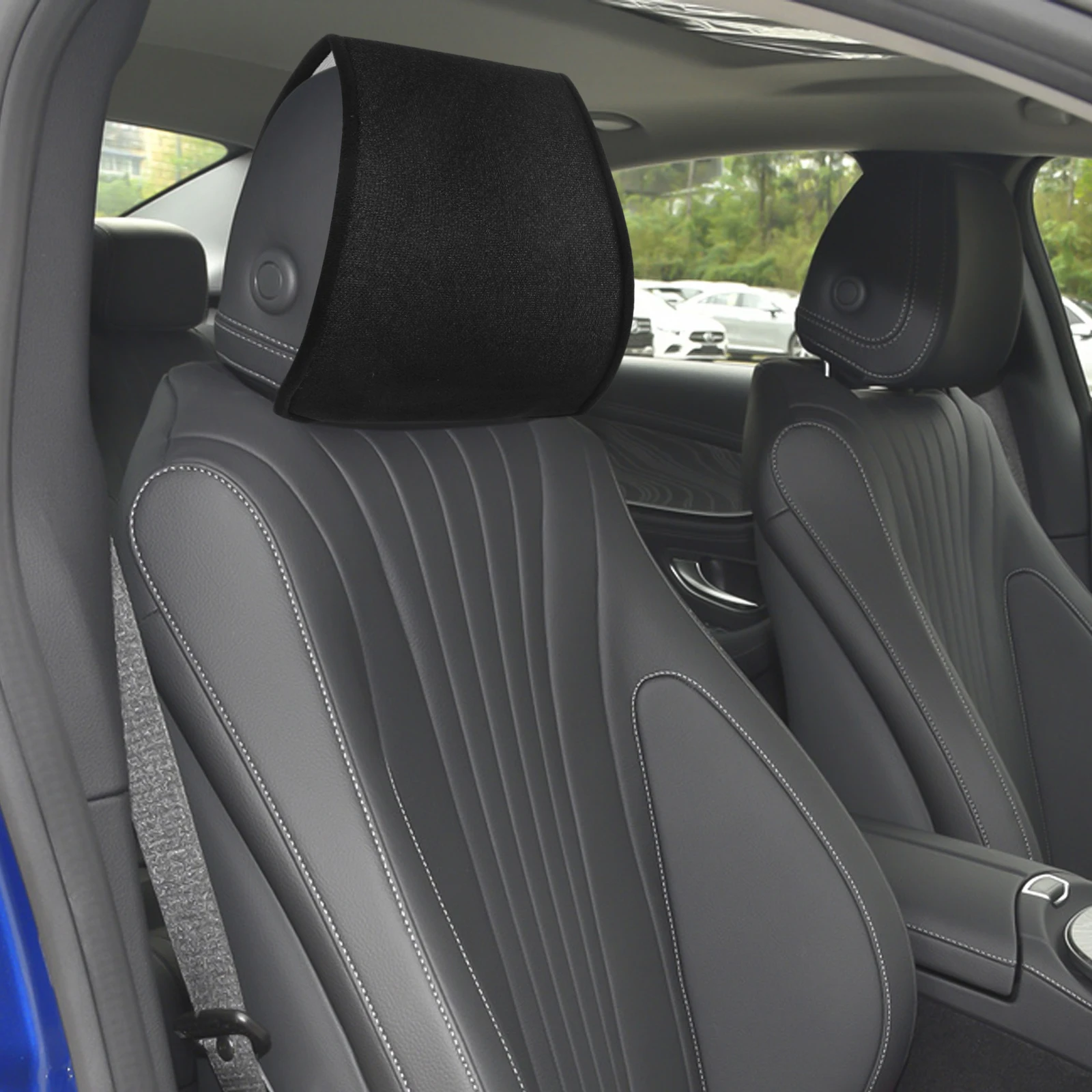 

Headrest Cover Universal Padded Replacement for Car Seat Accessories Upholstered Office