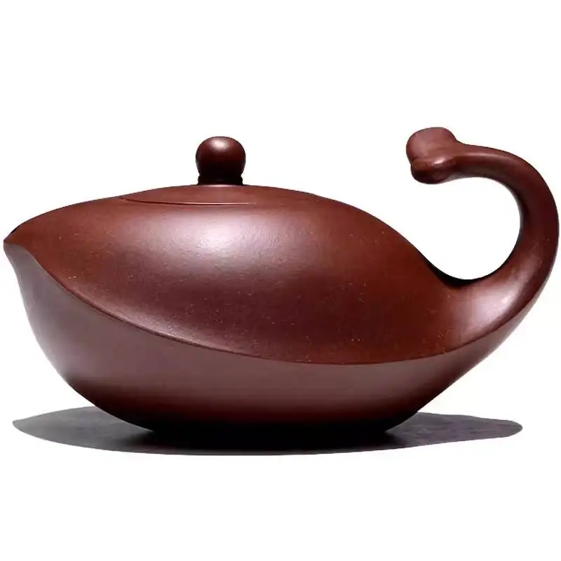 Changtaoyixing Pottery Original Work Handmade Purple Clay Teapot Set Zi Fei Yu 340Cc