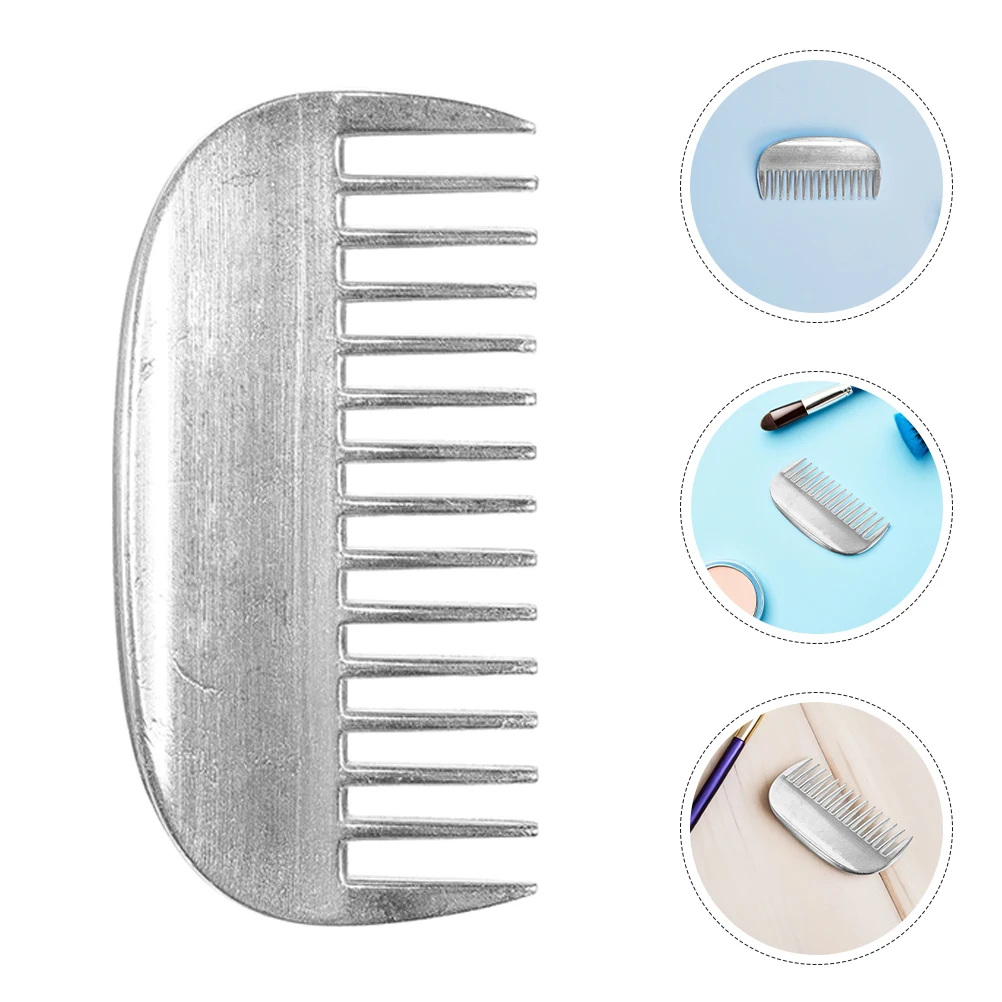 

3pcs Pet Grooming Combs Polished Antistatic Wide Tooth Dog Cat Horse Comb Deshedding Brush Tool Reduces Tangles Loose Hair