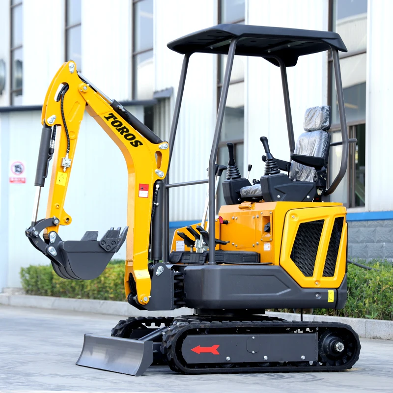 Epa Engine New Crawler 1.6 Ton Digger Multifunction Mini Bagger Compact Mini Customized Mini Excavator Machine