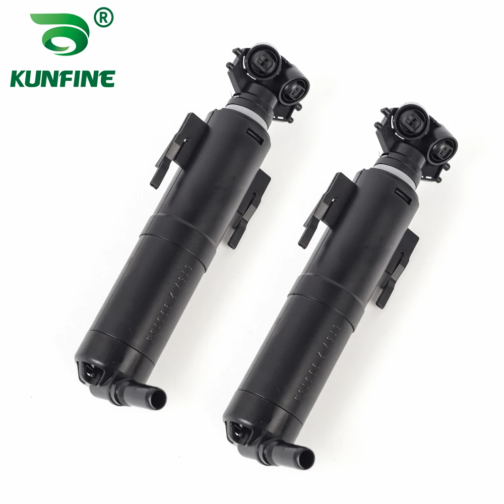 Farol do carro amortecedor dianteiro lavadora spray bico jato farol bomba capa para bmw x1 e84 xdrive20i 2012-2014 61672990155