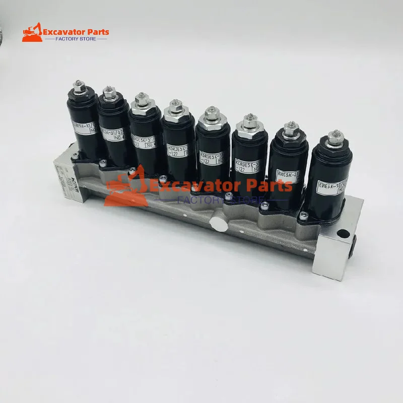 For Kobelco SK200 210 230 250 350-8-6E Super8 Proportional rotary pilot solenoid group Excavator Parts