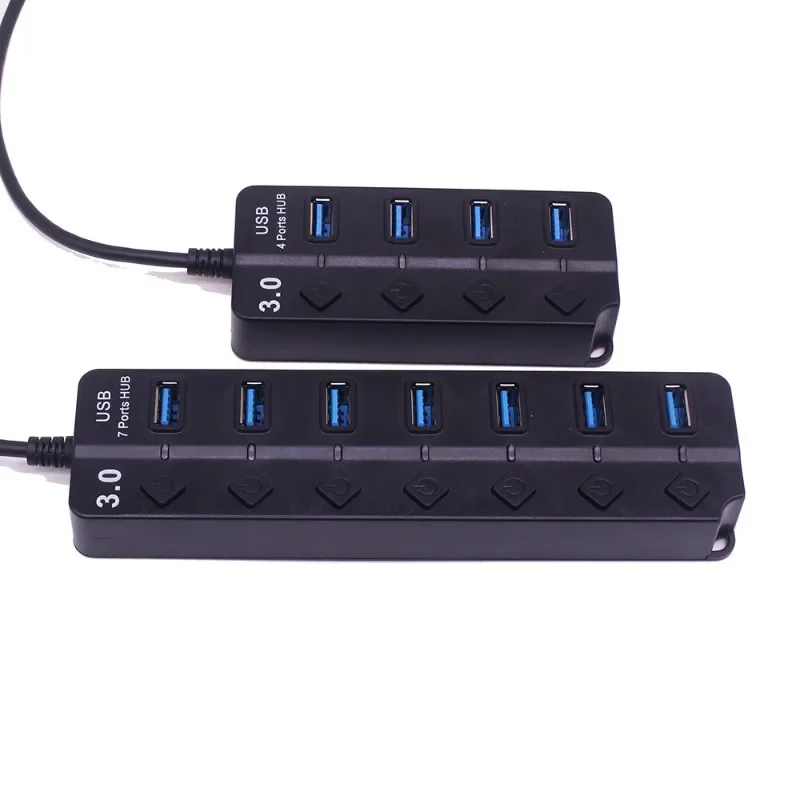 USB-разветвитель, 7 в 1, 30 см