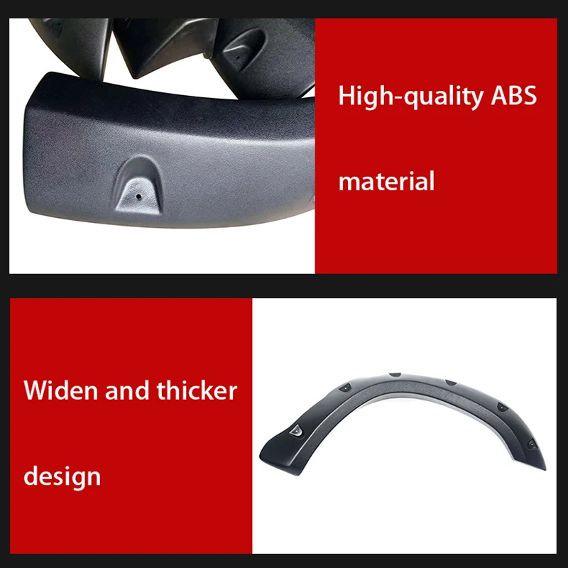Mudguards Wheel Fender Flares For Mitsubishi V31 Pajero Montero Mud Flap Guard splash Fenders Mudflaps Car Parts