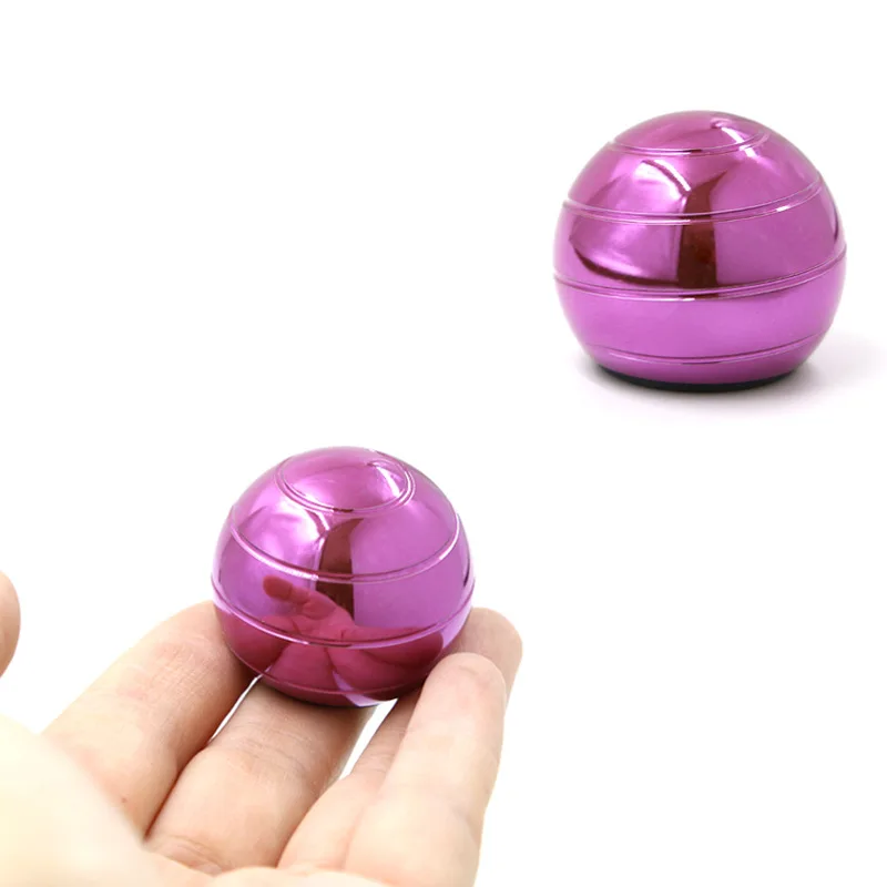 Gyroscope sphérique rotatif de bureau en métal, Fidget Spinner, jouet anti-Stress, décompression du bout des doigts, cadeau pour adulte