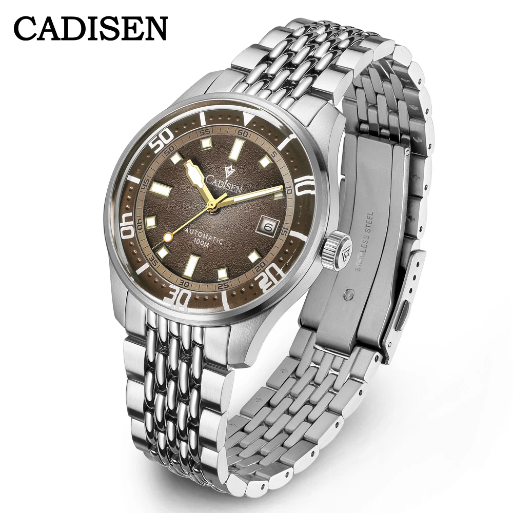 CADISEN C8244 Sapphire Glass Watches Men Japan MIYOTA 8215 Men`s