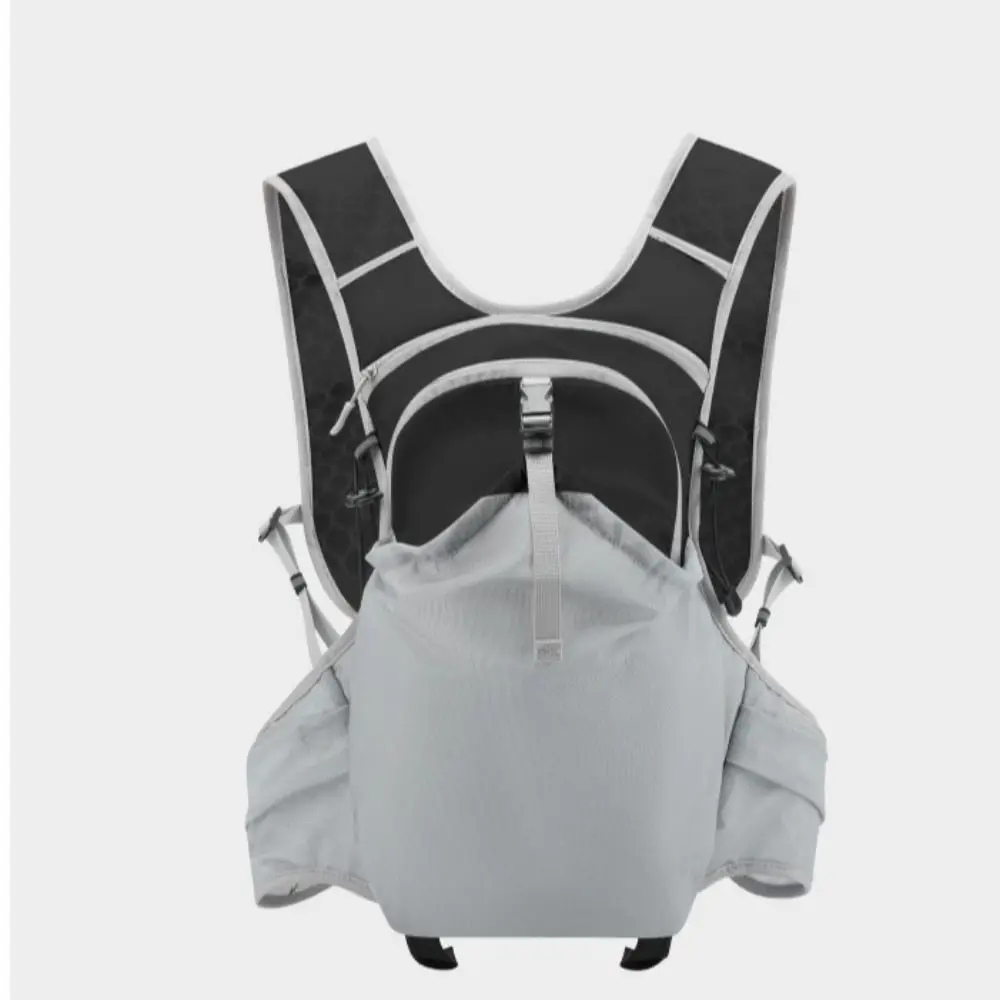 

With reflective strips Trail Running Backpack Lightweight Adjustable Hydration Vest Hydration System Waterproof