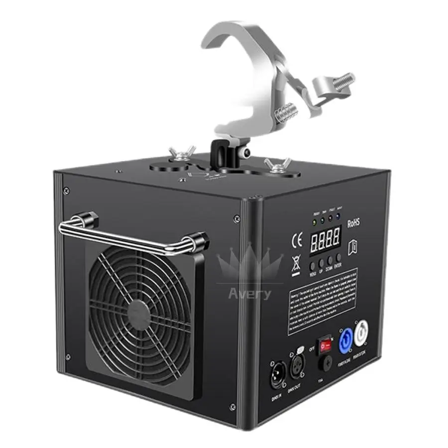 Imagem -03 - Faísca Elétrica Frio Spary Máquina de Cabeça para Baixo Pendurado Gancho Dmx Controle Remoto Estágio Festa de Casamento Case de Estrada 600w sem Imposto 1pc