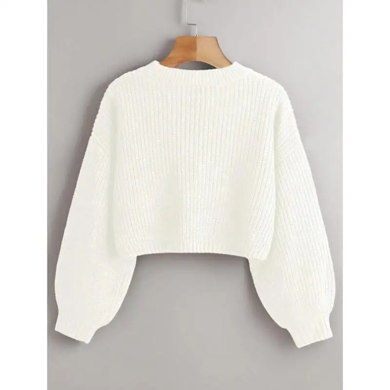 

oulder-baring ort Knitwear M 470 I 65474 Cross-border New Sle Coolmax Fiber Large Size Women's Ciwalk Ne Nine-...