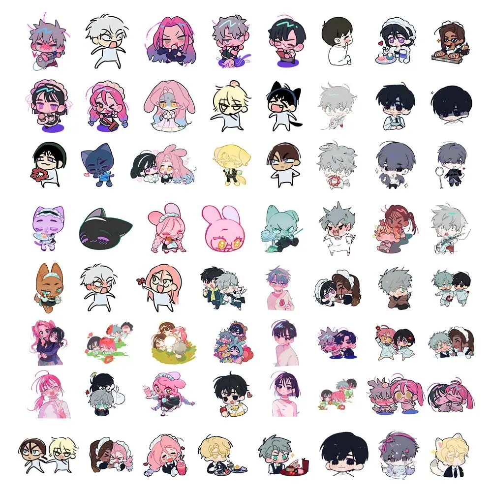 80 pièces Anime Alien scène Mizi Ivan jusqu'à Sua Cosplay autocollants dessin animé décalcomanie ordinateur portable téléphone vélo voiture autocollants imperméables cadeau