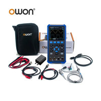 OWON HDS2102S HDS2202S Digital Oscill 2 Channels 100Mhz 200Mhz Portable 3 in 1 USB Osicll + Meter+WG Tester