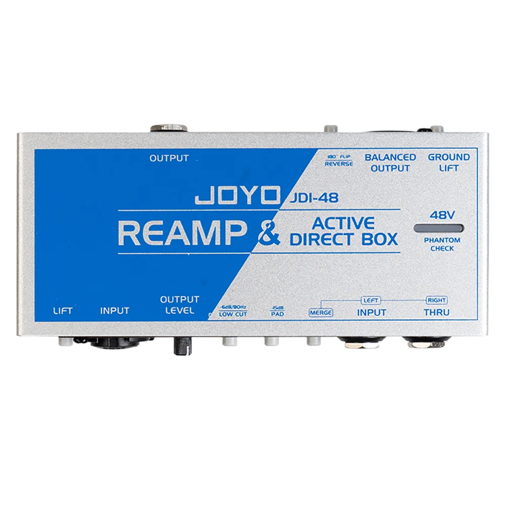 Di Box Active Reamp - jo yo JDI-48 Active DI Box