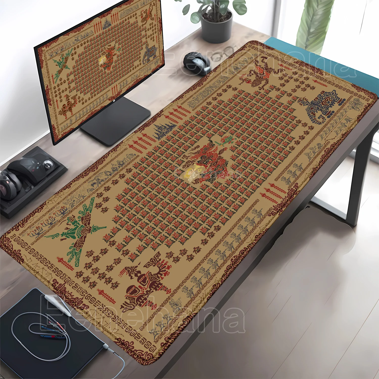 Mouse Pad Pc Gamer Anime Zelda Mousepad Cabinet Keyboard Carpet Anti-slip Expansion Computer Gaming offices Accessories Desk Mat