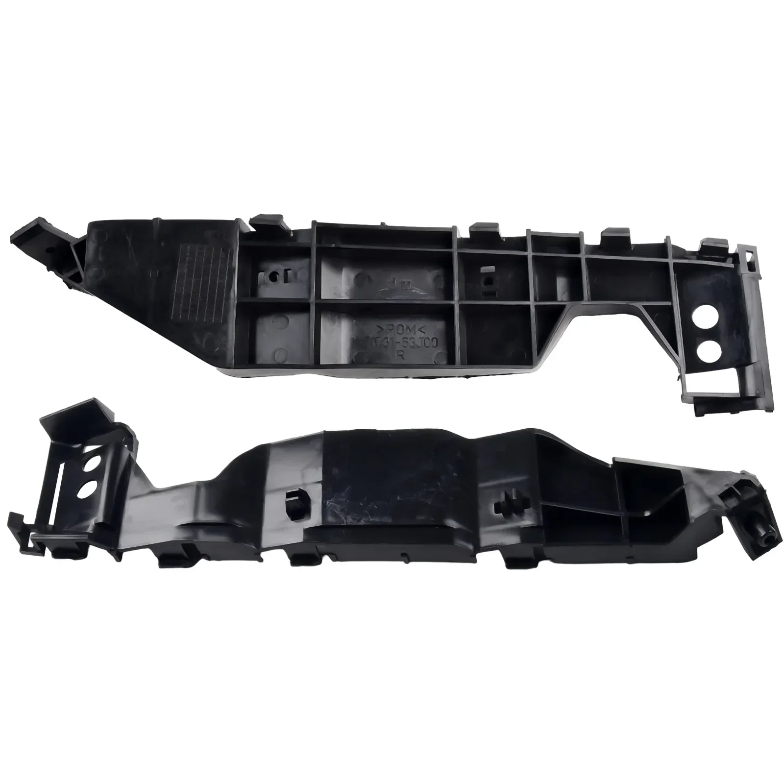 

1 Pair Front Bumper Holder Bracket 71731-63J00 Fits For Suzuki Swift 2005-2011 Black ABS Auto Exterior Replacement Accessories