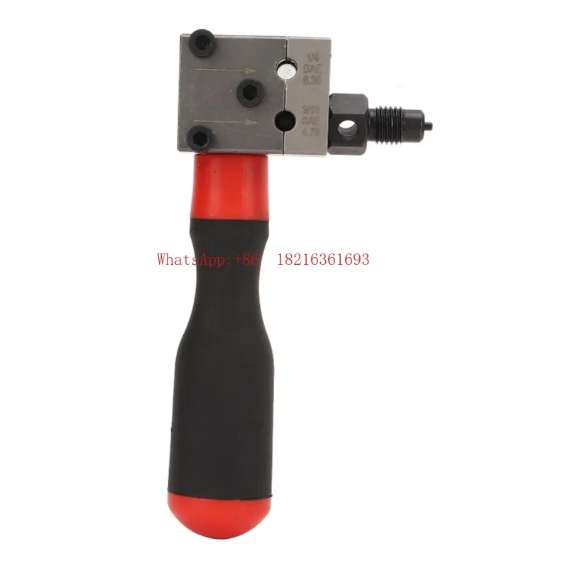 Limited Offer New 3/16in 1/4in Single Double Flare Adapter Pipe Flaring Kit Copper Tube Brake Line Universal Auto Repair Tools