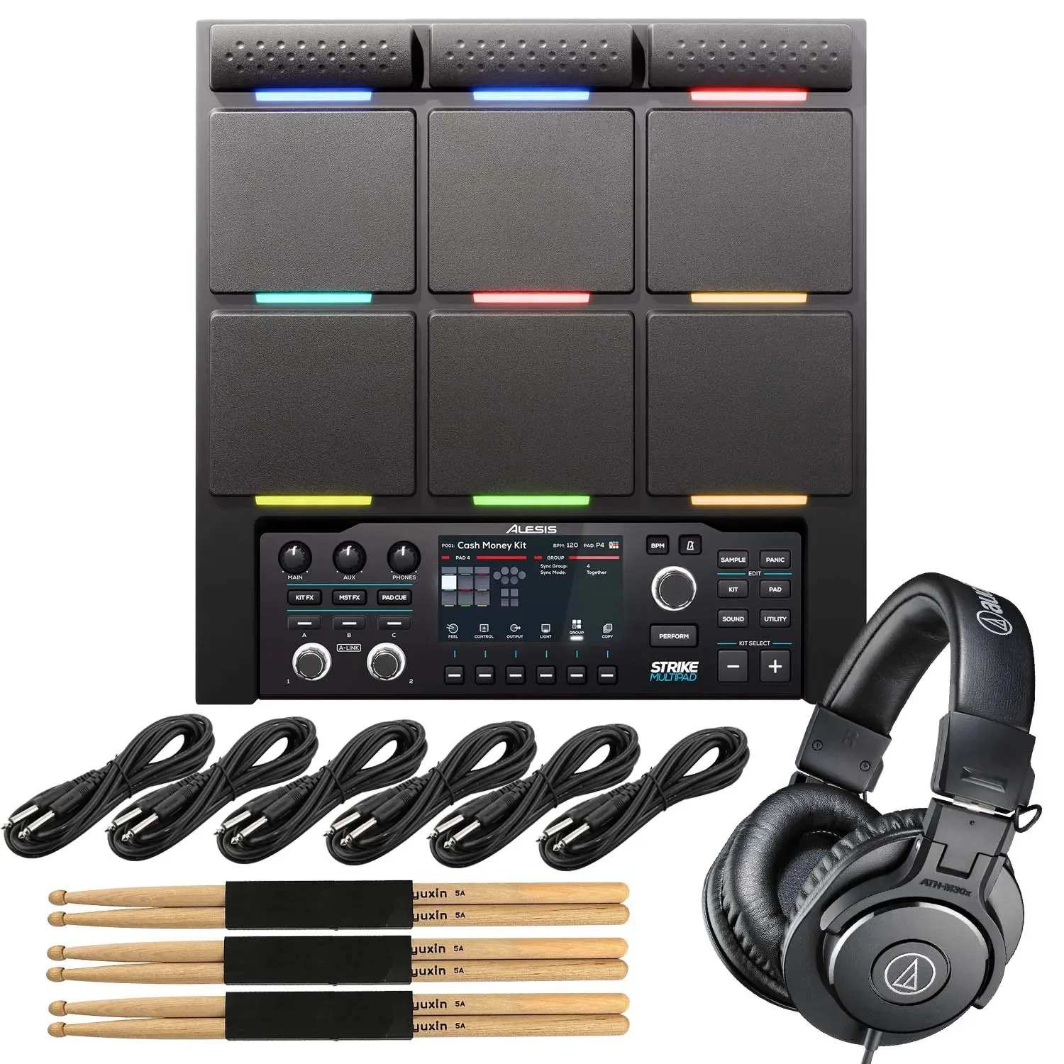 

Brand New INFINITE 2025 Alesis Strike MultiPad Percussion Pad Electronic Drum