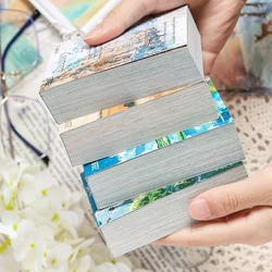 200 pcs Four Seasons Landscape material paper Decor Diary Album Scrapbooking material Background paper junk journal supplies