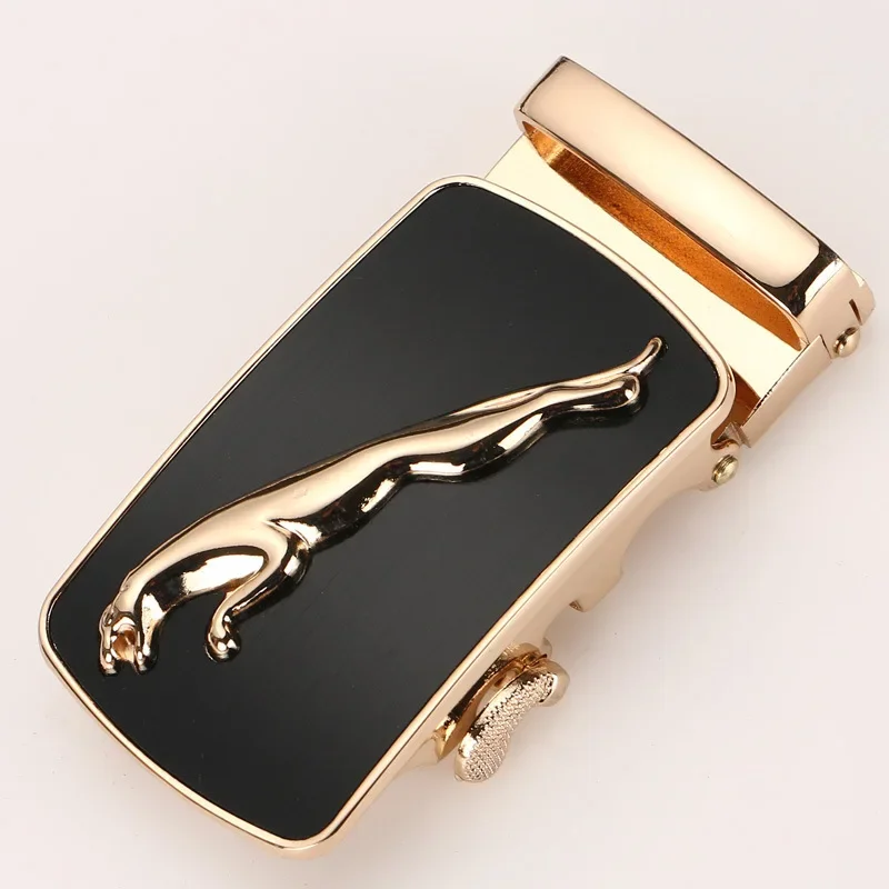 3.5CM Men\'s Belt Buckle Head Automatic Buckle Snap Fitting Alloy No Belt Body Single Buckle