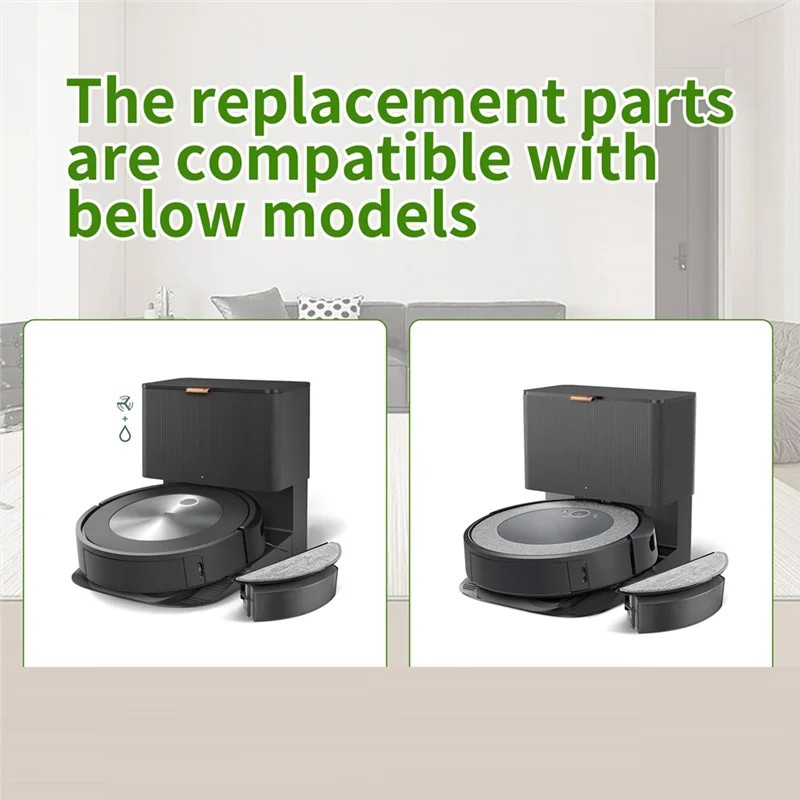

ABGH-запасные части, аксессуары, совместимые с роботом-пылесосом Irobot Roomba Combo I3 + I5 + J5+, роликовая щетка и фильтры