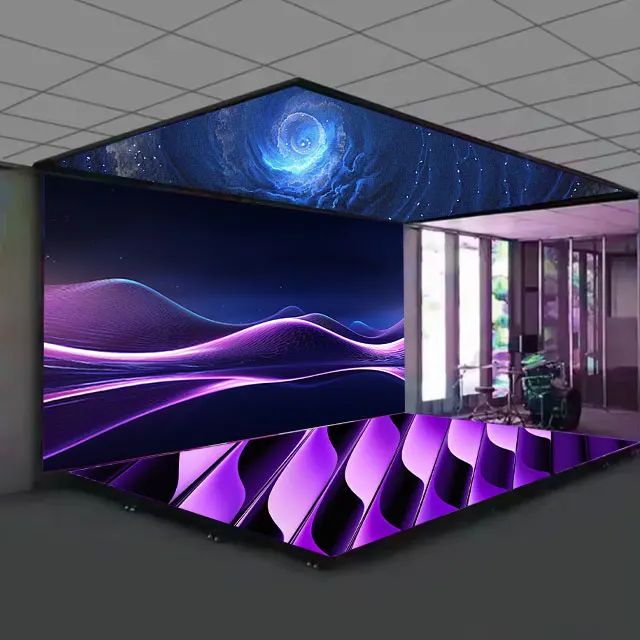 LED Floor Tile Display With Sensor Interaction P3.91 Electronic Video Floor Dance Floor Screen