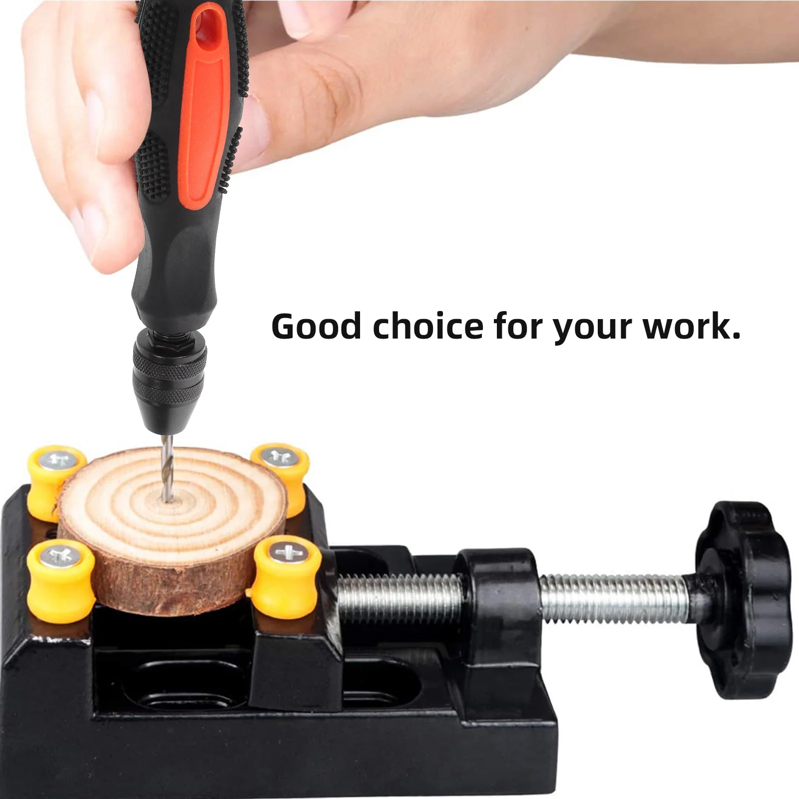 مجموعة حفر يدوية دقيقة لأعمال النجارة أداة حفر يدوية صغيرة متينة للخشب والبلاستيك والجوز والكهرمان