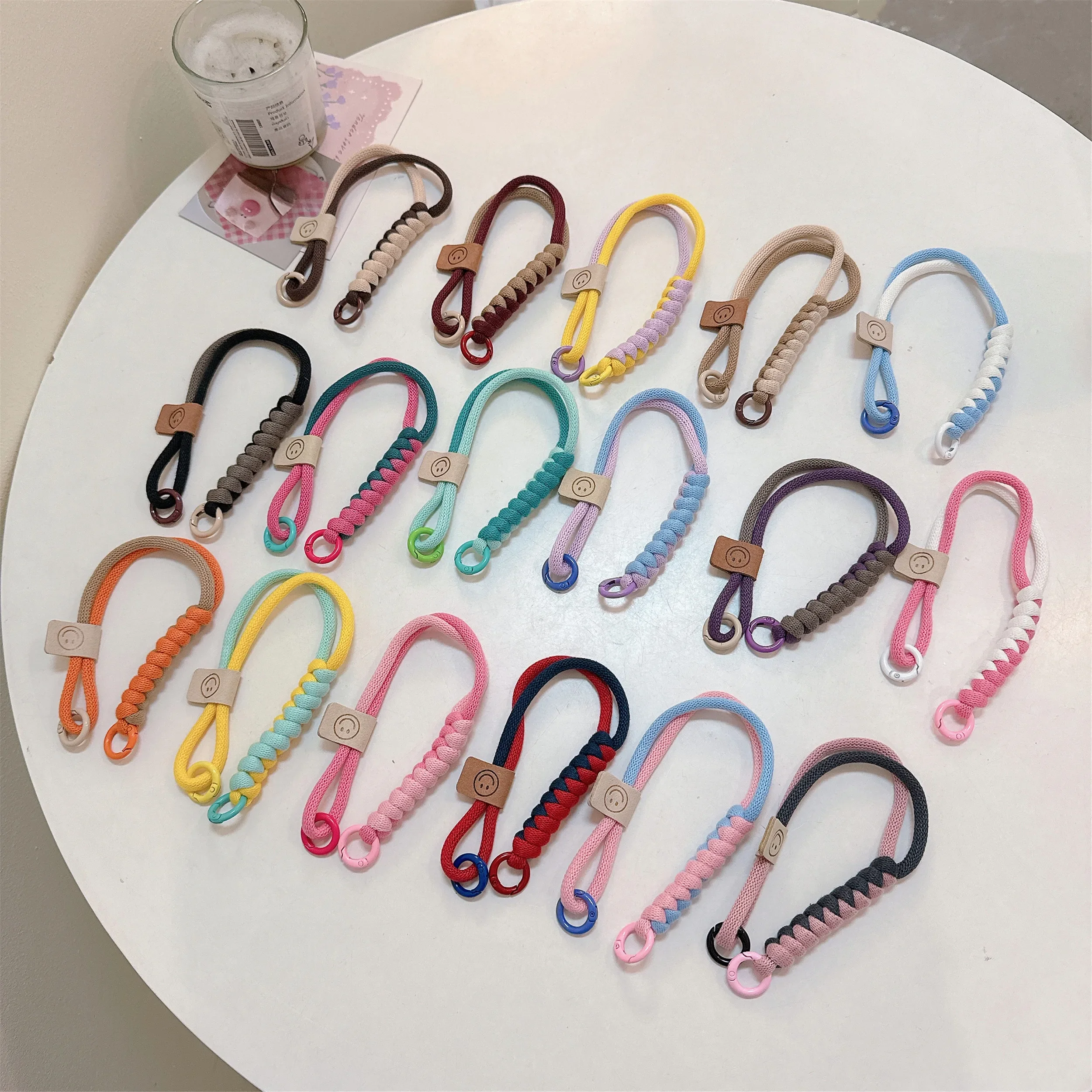 New Fashion Creative Mobile Phone Lanyard Wrist Strap Multi-Purpose Convenient Wrist Rope Pure Manual Lanyard