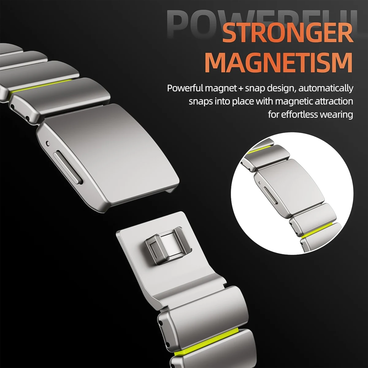 Luxury Titanium Band for Samsung Watch Ultra 2025 47MM Width Metal Strap Correa for Galaxy Watch Ultra 2024 47mm Watchband