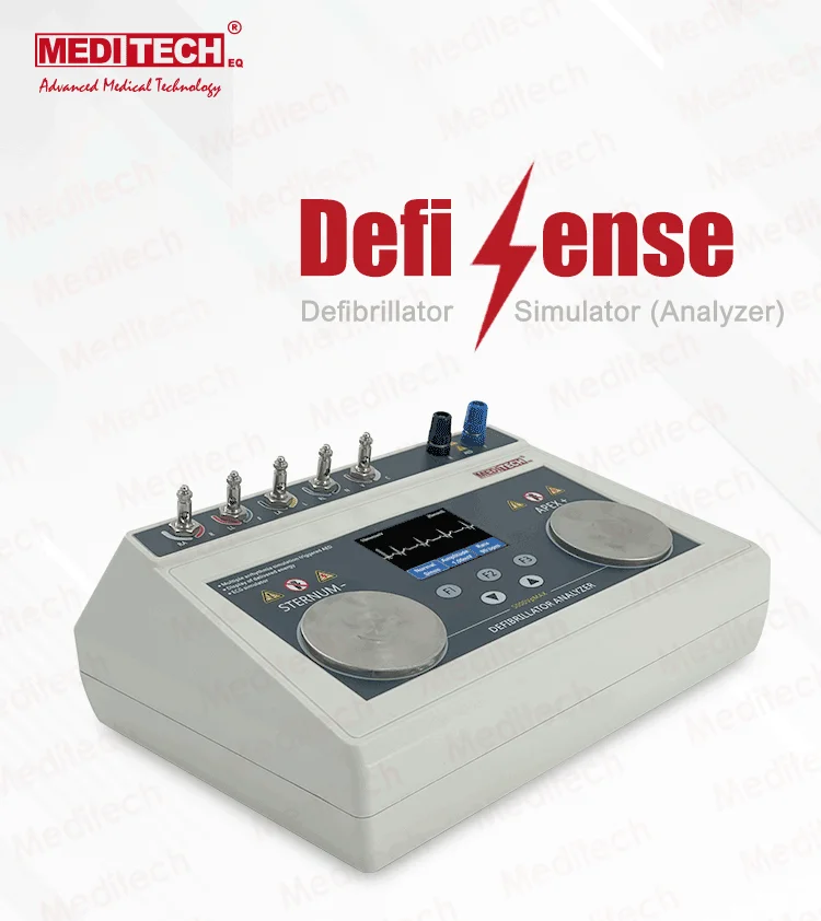 high adaptability Simulator/analyzer testing , analysis of AED and simulation of 5/3-lead ECGs