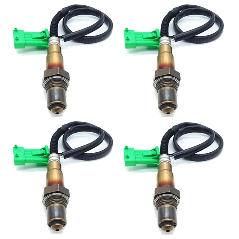 

4X 0258006027 O2 Oxygen Sensor Fit For Citroen Berlingo C2 C3 C4 C5 C6 C8 For Peugeot 206 For Renault Clio