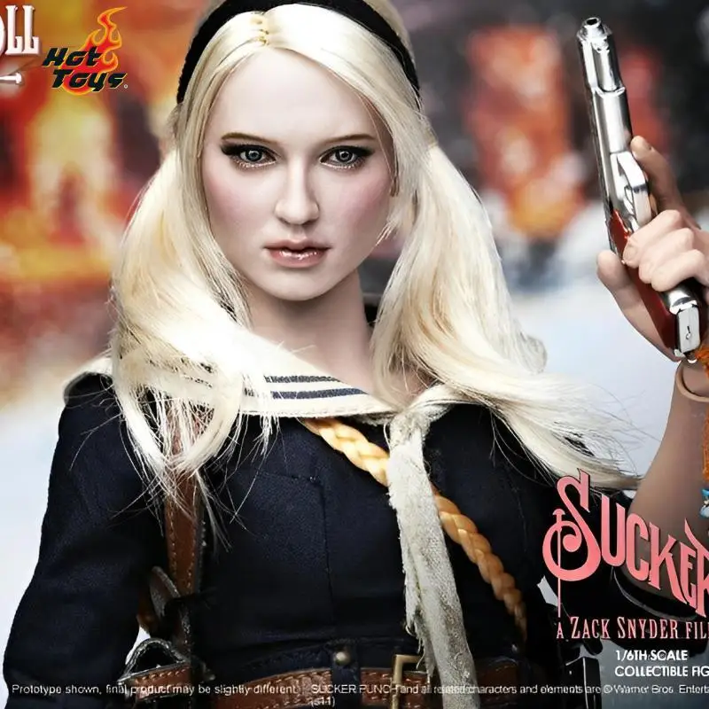 

Original Hottoys Sucker Punch 1/6 MMS157 Pretty Girl Doll Babydoll PVC Action Figure Toy Model 28cm Best Gift For Birthday