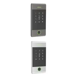 Access Control System Backlight Waterproof Biometrics Fingerprint RFID Keypad for Home Wooden Door Garage Door Office Glass Door