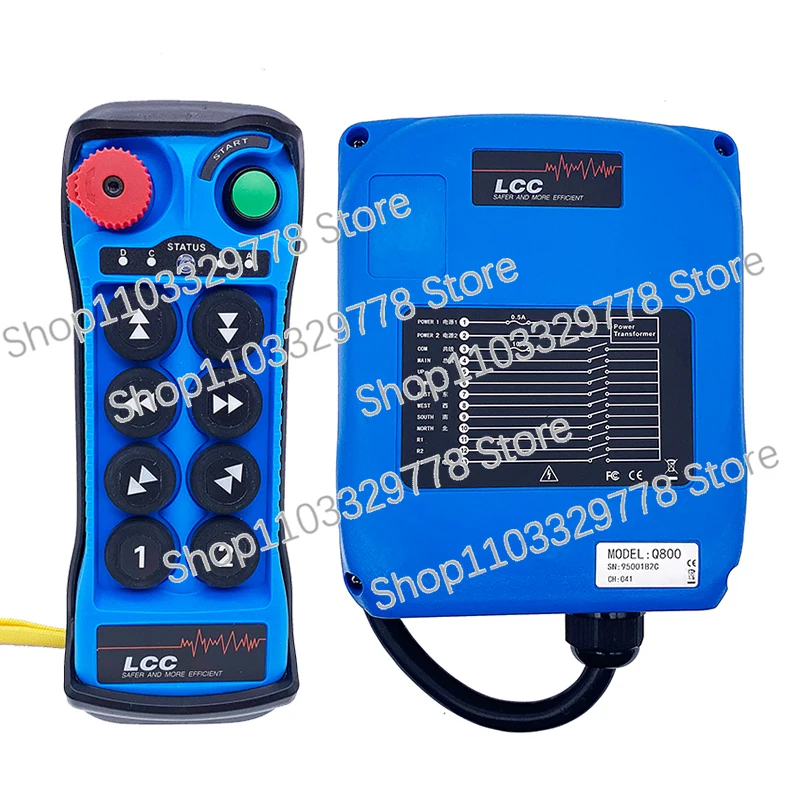 Blue Q800 LCC Crane Radio Remote Control for Hoist Cranes